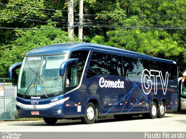 Viação Cometa 11403 na cidade de São Paulo, São Paulo, Brasil, por Paulo Ricardo. Número da foto: #1618522.