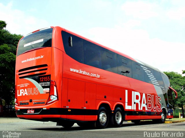Lirabus 12155 na cidade de São Paulo, São Paulo, Brasil, por Paulo Ricardo. Número da foto: #1618526.