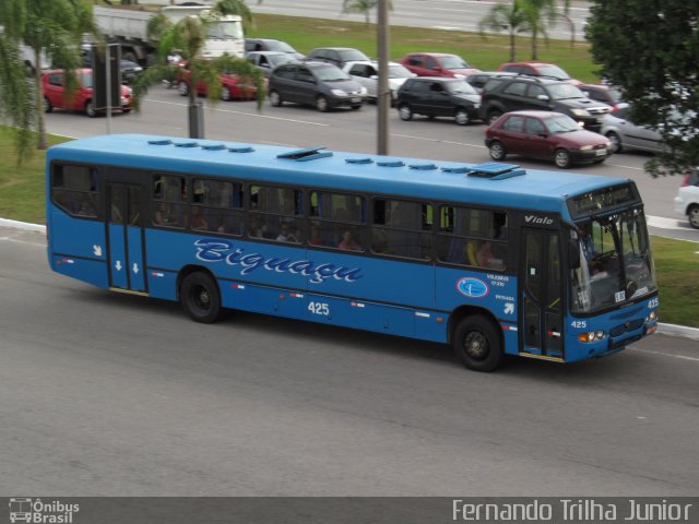 Biguaçu Transportes Coletivos Administração e Participação 425 na cidade de Florianópolis, Santa Catarina, Brasil, por Fernando Trilha Junior. ID da foto: 1618432.