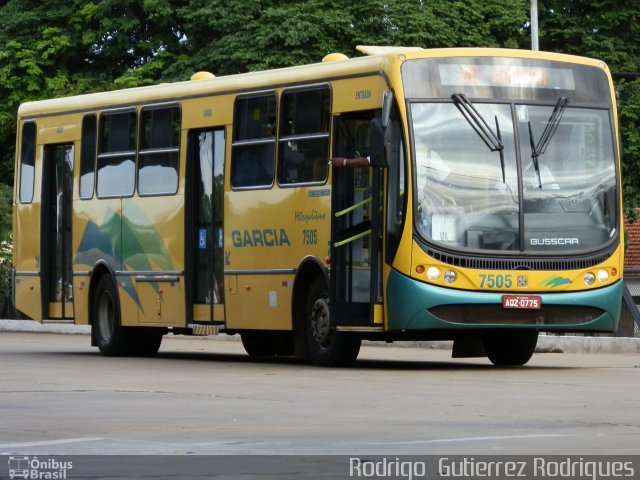 Viação Garcia 7505 na cidade de Maringá, Paraná, Brasil, por Rodrigo  Gutierrez Rodrigues. ID da foto: 1618720.