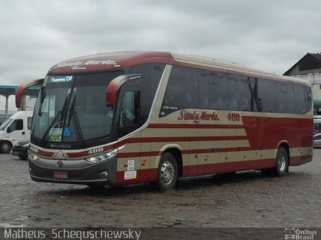 Santa Maria Fretamento e Turismo > Transportes Santa Maria(SP) 400 na cidade de Santos, São Paulo, Brasil, por Matheus  Scheguschewsky. Número da foto: #1578879.