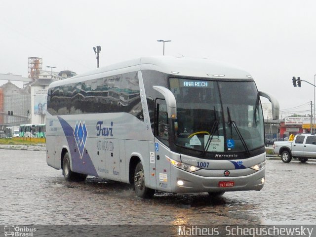 Favi Auto Viação 1007 na cidade de Santos, São Paulo, Brasil, por Matheus  Scheguschewsky. Número da foto: #1578998.