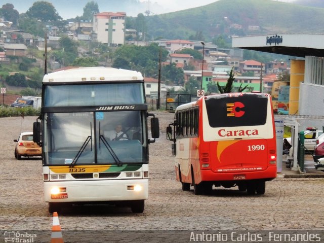 Empresa Gontijo de Transportes 11335 na cidade de João Monlevade, Minas Gerais, Brasil, por Antonio Carlos Fernandes. Número da foto: #1579247.