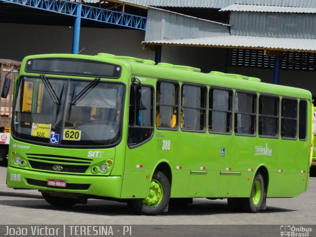 Transcol Transportes Coletivos 09388 na cidade de Teresina, Piauí, Brasil, por João Victor. ID da foto: 1621037.