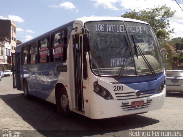 Transportes Além Paraíba 200 na cidade de Além Paraíba, Minas Gerais, Brasil, por Rodrigo Fernades. Número da foto: #1620011.