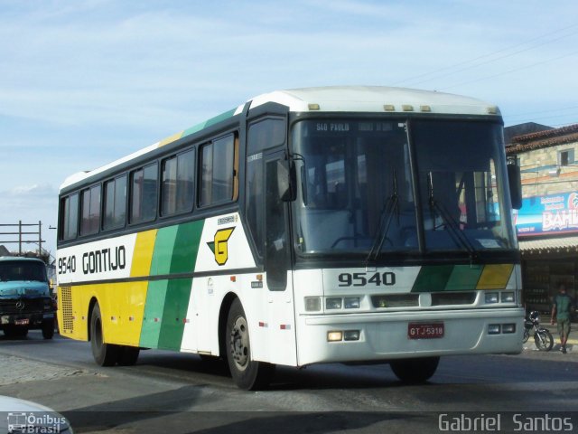 Empresa Gontijo de Transportes 9540 na cidade de Santa Bárbara, Bahia, Brasil, por Gabriel  Santos-ba. ID da foto: 1620959.