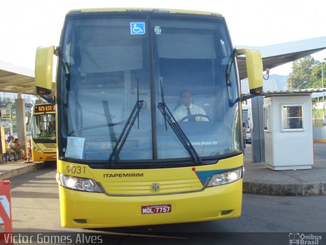 Viação Itapemirim 9031 na cidade de Belo Horizonte, Minas Gerais, Brasil, por Victor Gomes Alves. ID da foto: 1621161.