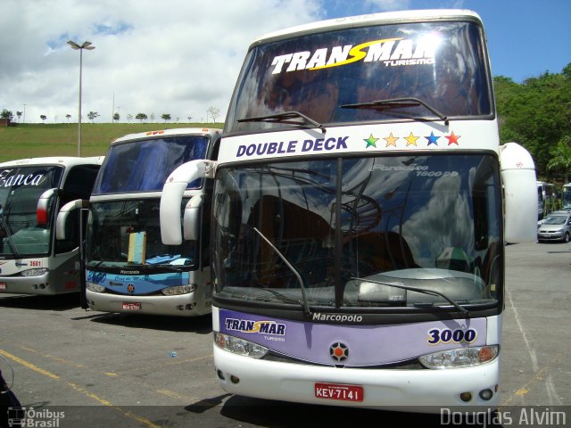 Transmar Turismo 3000 na cidade de Aparecida, São Paulo, Brasil, por Douglas Alvim. ID da foto: 1621013.