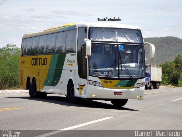 Empresa Gontijo de Transportes 12110 na cidade de Jequié, Bahia, Brasil, por Daniel  Machado. Número da foto: #1620795.