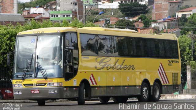 Viação Itapemirim 45267 na cidade de Jequié, Bahia, Brasil, por Rhamir  de Souza Santos. ID da foto: 1620915.