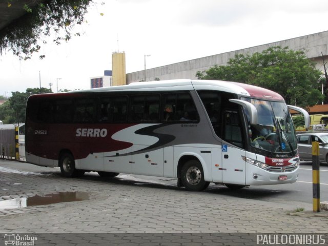 Viação Serro 24511 na cidade de Belo Horizonte, Minas Gerais, Brasil, por Paulo Camillo Mendes Maria. Número da foto: #1622701.