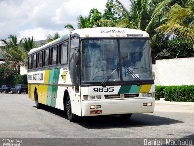 Empresa Gontijo de Transportes 9835 na cidade de Vitória da Conquista, Bahia, Brasil, por Daniel  Machado. ID da foto: 1623179.