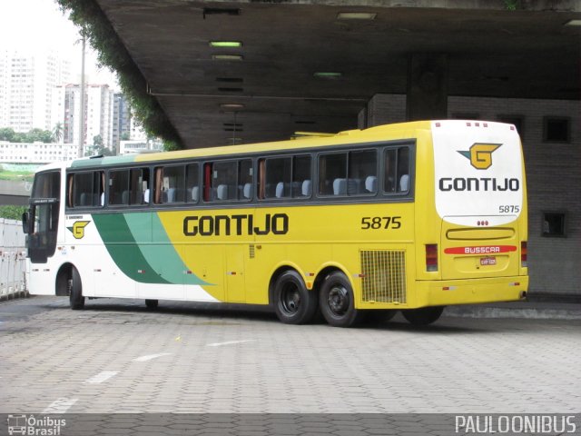 Empresa Gontijo de Transportes 5875 na cidade de Belo Horizonte, Minas Gerais, Brasil, por Paulo Camillo Mendes Maria. Número da foto: #1622747.