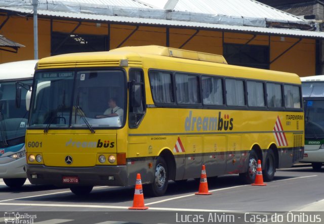 Viação Itapemirim 6001 na cidade de Rio de Janeiro, Rio de Janeiro, Brasil, por Lucas Alvim. ID da foto: 1622642.