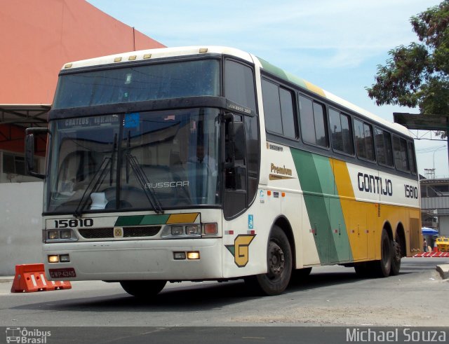 Empresa Gontijo de Transportes 15810 na cidade de Rio de Janeiro, Rio de Janeiro, Brasil, por Michael Souza. Número da foto: #1621762.