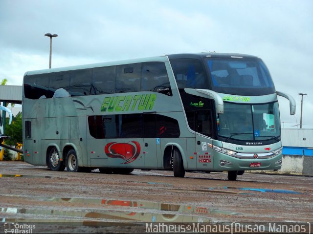 Eucatur - Empresa União Cascavel de Transportes e Turismo 4860 na cidade de Manaus, Amazonas, Brasil, por Vicente Pinto Moreira. ID da foto: 1623202.