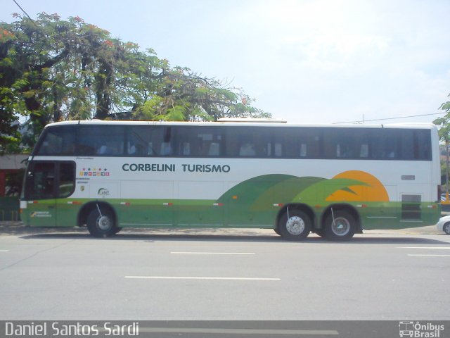 Corbelini Turismo 160 na cidade de Santos, São Paulo, Brasil, por Daniel Santos Sardi. Número da foto: #1622079.