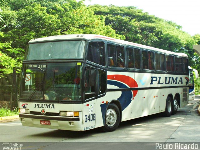 Pluma Conforto e Turismo 3408 na cidade de São Paulo, São Paulo, Brasil, por Paulo Ricardo. ID da foto: 1623316.