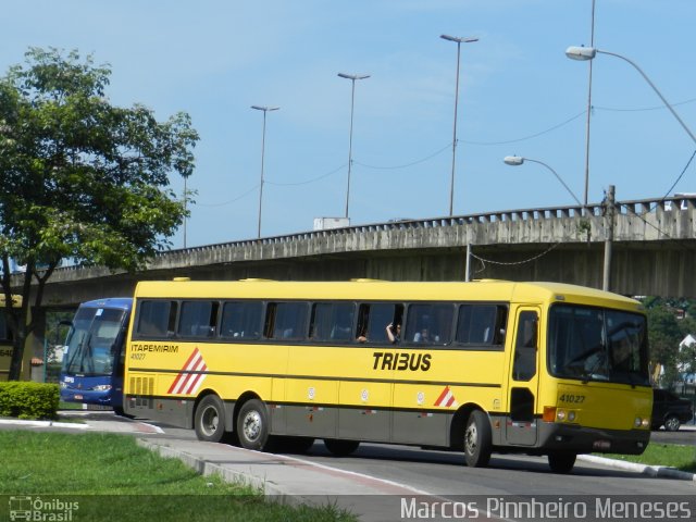 Viação Itapemirim 41027 na cidade de Vitória, Espírito Santo, Brasil, por Marcos Pinnheiro Meneses. ID da foto: 1622866.