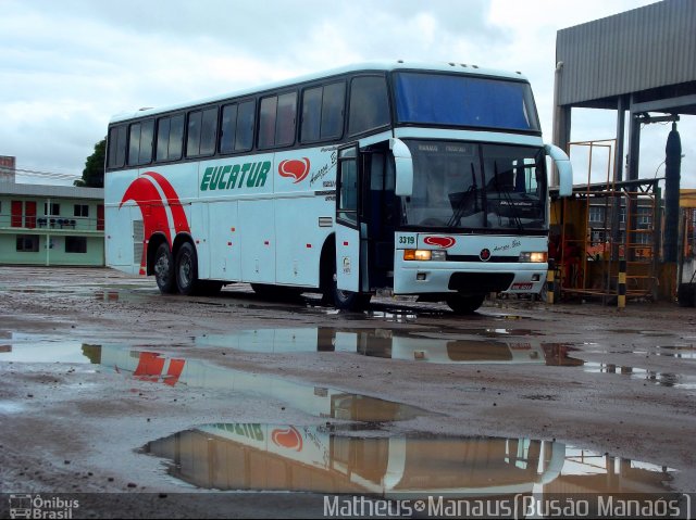 Eucatur - Empresa União Cascavel de Transportes e Turismo 3319 na cidade de Manaus, Amazonas, Brasil, por Vicente Pinto Moreira. Número da foto: #1623184.