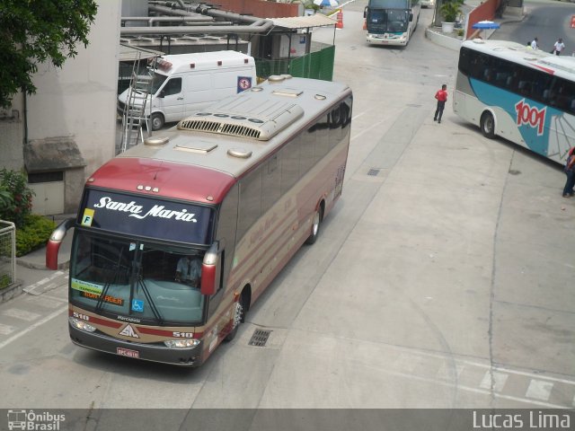Santa Maria Fretamento e Turismo > Transportes Santa Maria(SP) 510 na cidade de Rio de Janeiro, Rio de Janeiro, Brasil, por Lucas Lima. Número da foto: #1622420.