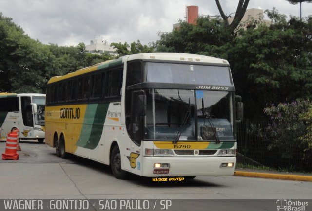 Empresa Gontijo de Transportes 15790 na cidade de São Paulo, São Paulo, Brasil, por Wagner Gontijo Várzea da Palma-mg. ID da foto: 1624203.