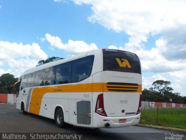 Viação Araguarina 11015 na cidade de Brasília, Distrito Federal, Brasil, por Matheus  Scheguschewsky. Número da foto: #1625478.