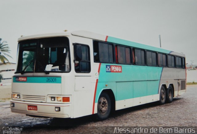 Empresa de Ônibus Nossa Senhora da Penha 26301 na cidade de Caruaru, Pernambuco, Brasil, por Alessandro de Bem Barros. ID da foto: 1624927.