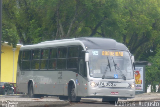 Transporte Coletivo Glória BL302 na cidade de Curitiba, Paraná, Brasil, por Matheus  Augusto. Número da foto: #1625527.