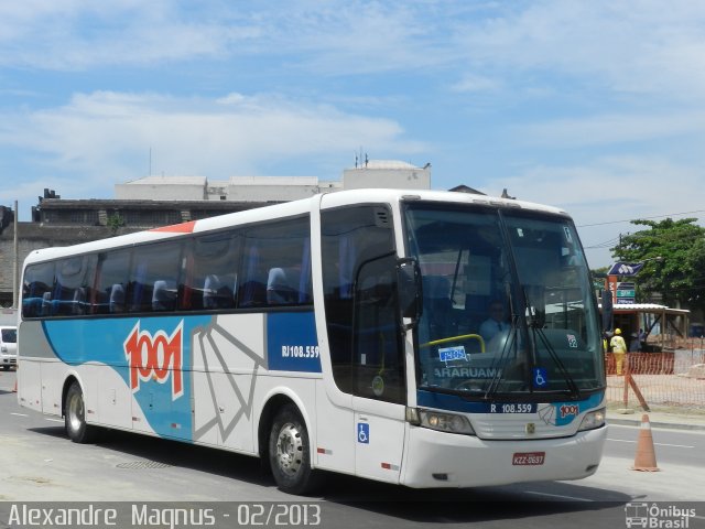 Auto Viação 1001 RJ 108.559 na cidade de Rio de Janeiro, Rio de Janeiro, Brasil, por Alexandre  Magnus. Número da foto: #1623790.