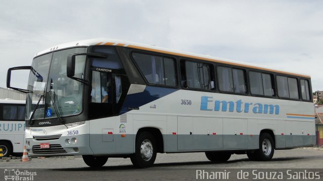 Emtram 3650 na cidade de Jequié, Bahia, Brasil, por Rhamir  de Souza Santos. ID da foto: 1625440.