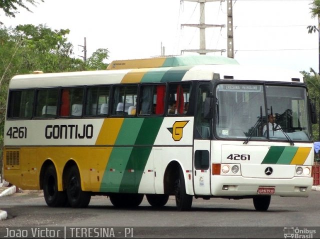 Empresa Gontijo de Transportes 4261 na cidade de Teresina, Piauí, Brasil, por João Victor. ID da foto: 1624770.