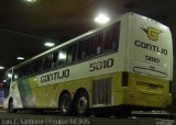 Empresa Gontijo de Transportes 5810 na cidade de Belo Horizonte, Minas Gerais, Brasil, por Luís Carlos Santinne Araújo. Número da foto: #:id.