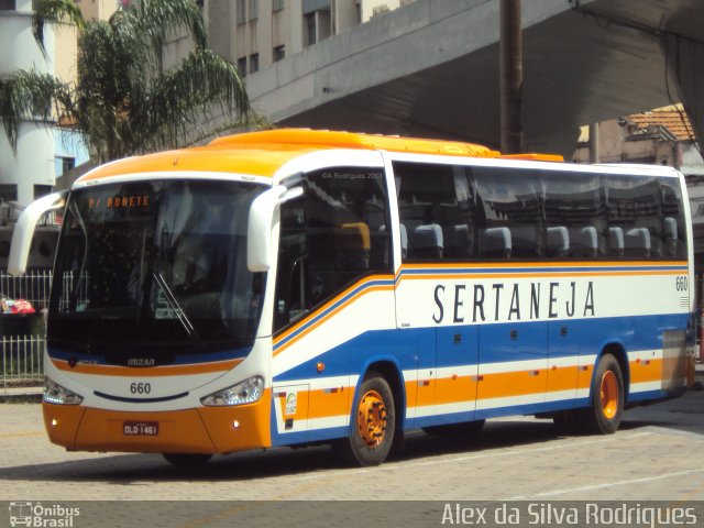 Viação Sertaneja 660 na cidade de Belo Horizonte, Minas Gerais, Brasil, por Alex da Silva Rodrigues. Número da foto: #1626044.