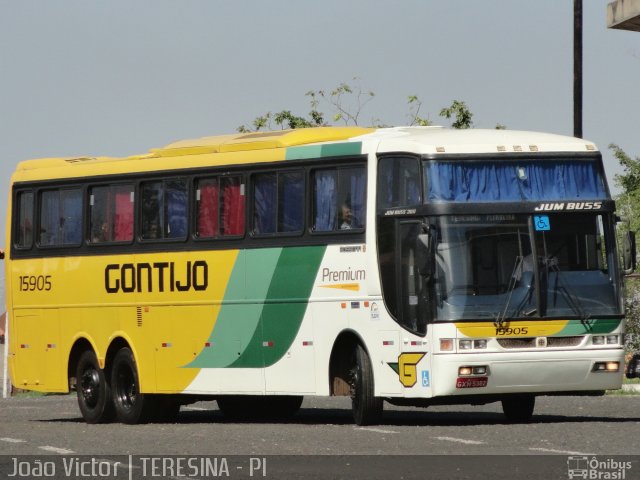 Empresa Gontijo de Transportes 15905 na cidade de Teresina, Piauí, Brasil, por João Victor. Número da foto: #1627277.