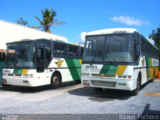 Empresa Gontijo de Transportes 3095 na cidade de Januária, Minas Gerais, Brasil, por Thiago  Pacheco. Número da foto: #1627018.