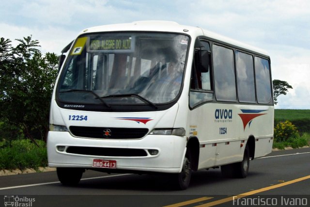 AVOA - Auto Viação Ourinhos Assis 12254 na cidade de Assis, São Paulo, Brasil, por Francisco Ivano. Número da foto: #1627938.