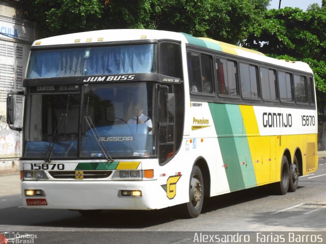 Empresa Gontijo de Transportes 15870 na cidade de Rio de Janeiro, Rio de Janeiro, Brasil, por Alexsandro  Farias Barros. ID da foto: 1626499.