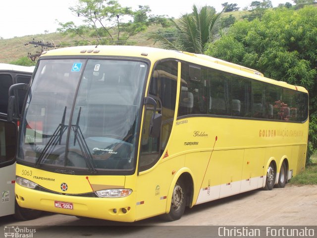 Viação Itapemirim 5063 na cidade de Muriaé, Minas Gerais, Brasil, por Christian  Fortunato. ID da foto: 1627707.