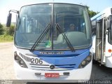 Transportes Além Paraíba 206 na cidade de Além Paraíba, Minas Gerais, Brasil, por Rodrigo Fernades. Número da foto: #1626717.