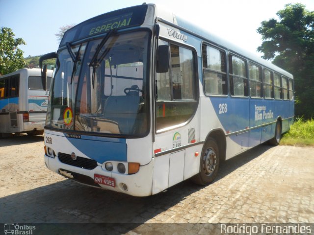 Transportes Além Paraíba 268 na cidade de Além Paraíba, Minas Gerais, Brasil, por Rodrigo Fernades. Número da foto: #1628645.