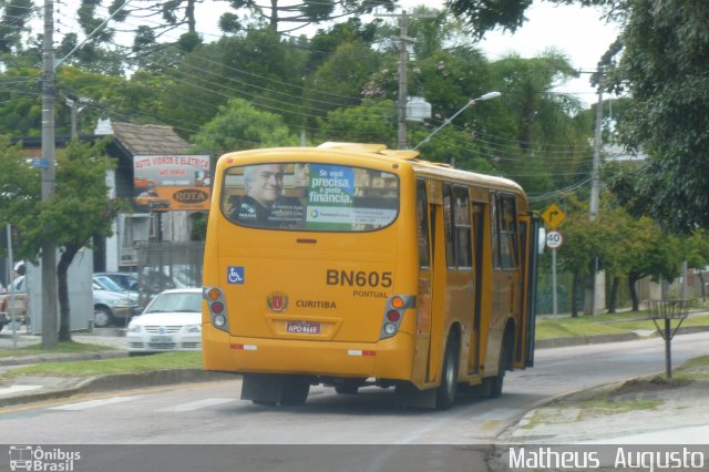 Transporte Coletivo Glória BN605 na cidade de Curitiba, Paraná, Brasil, por Matheus  Augusto. Número da foto: #1628204.