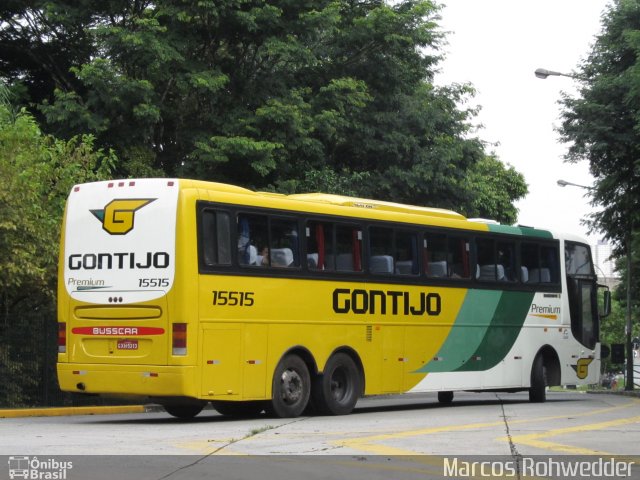 Empresa Gontijo de Transportes 15515 na cidade de São Paulo, São Paulo, Brasil, por Marcos Rohwedder. ID da foto: 1628748.