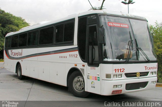 Transul Transportes Coletivos 1112 na cidade de São Paulo, São Paulo, Brasil, por Carlos Eduardo Lopes. Número da foto: #1628971.
