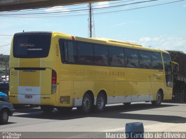 Viação Itapemirim 45625 na cidade de Itaboraí, Rio de Janeiro, Brasil, por Marcelo Candido de Oliveira. Número da foto: #1629016.