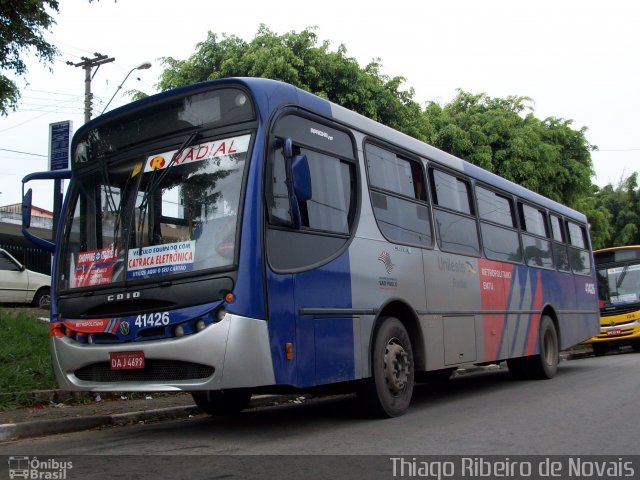 Radial Transporte Coletivo 41.426 na cidade de Poá, São Paulo, Brasil, por Thiago Ribeiro de Novais. Número da foto: #1628559.