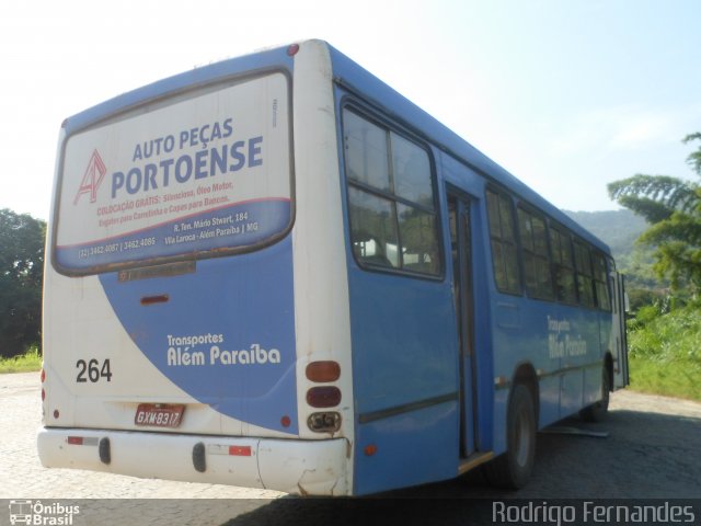 Transportes Além Paraíba 264 na cidade de Além Paraíba, Minas Gerais, Brasil, por Rodrigo Fernades. Número da foto: #1628651.