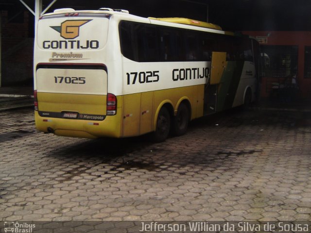 Empresa Gontijo de Transportes 17025 na cidade de Uruaçu, Goiás, Brasil, por Jefferson Willian da Silva de Sousa. ID da foto: 1630133.