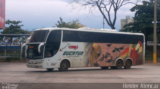 Eucatur - Empresa União Cascavel de Transportes e Turismo 4425 na cidade de Goiânia, Goiás, Brasil, por Helder Alencar. Número da foto: #1630393.