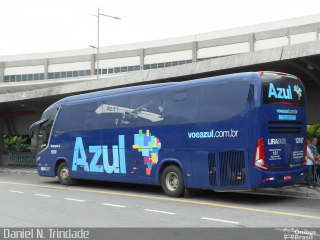 Lirabus 12187 na cidade de São Paulo, São Paulo, Brasil, por Daniel Nascimento  Trindade. Número da foto: #1629927.